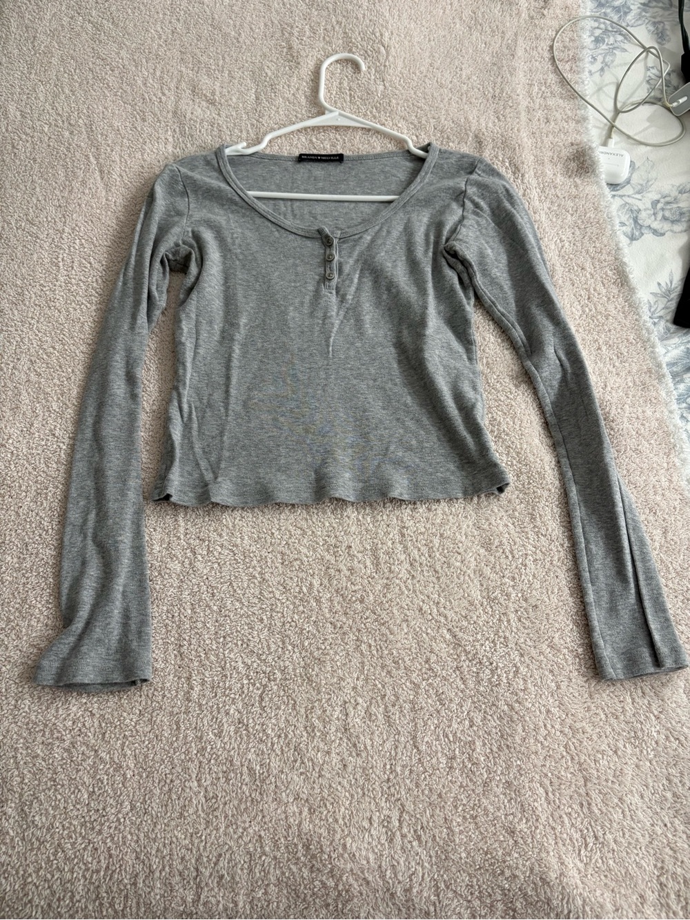 Gray Brandy Tee